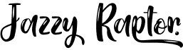 preview image of the Jazzy Raptor font