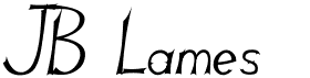 preview image of the JB Lames font