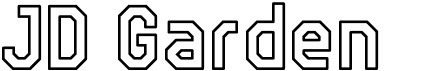 preview image of the JD Garden font
