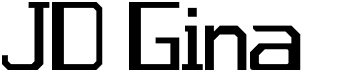 preview image of the JD Gina font