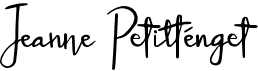 preview image of the Jeanne Petitténget font