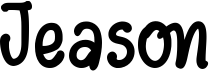 preview image of the Jeason font