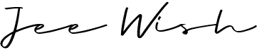 preview image of the Jee Wish font