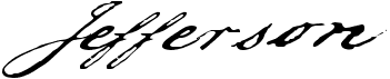 preview image of the Jefferson font