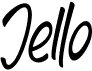 preview image of the Jello font