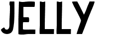 preview image of the Jelly font