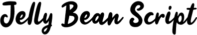 preview image of the Jelly Bean Script font