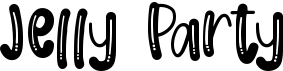 preview image of the Jelly Party font