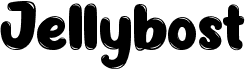 preview image of the Jellybost font