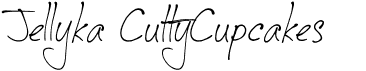 preview image of the Jellyka CuttyCupcakes font
