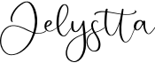 preview image of the Jelystta font