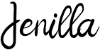 preview image of the Jenilla font