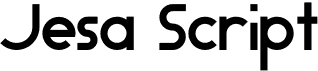 preview image of the Jesa Script font