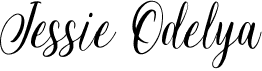 preview image of the Jessie Odelya font