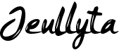 preview image of the Jeullyta font