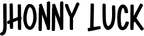 preview image of the Jhonny Luck font