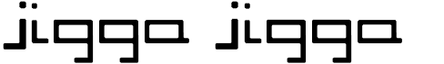 preview image of the Jigga Jigga font