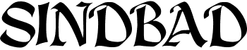 preview image of the JMH Sindbad font