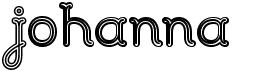 preview image of the Johanna font