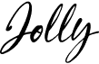 preview image of the Jolly font