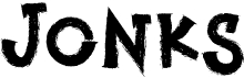 preview image of the Jonks font