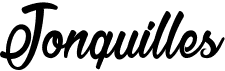 preview image of the Jonquilles font