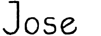 preview image of the Jose font