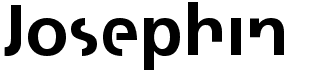 preview image of the Josephin font