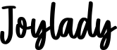 preview image of the Joylady font