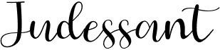 preview image of the Judessant font