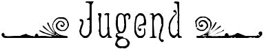 preview image of the Jugend WF font
