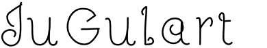 preview image of the JuGulart font