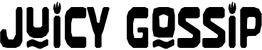 preview image of the Juicy Gossip font