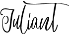 preview image of the Juliant font