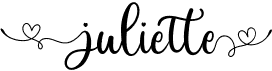 preview image of the Juliette font
