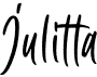 preview image of the Julitta font