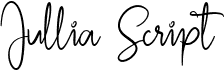 preview image of the Jullia Script font