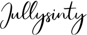 preview image of the Jullysinty font
