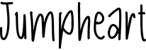 preview image of the Jumpheart font