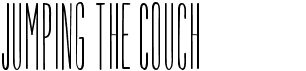 preview image of the Jumping the Couch font