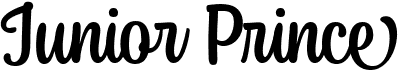 preview image of the Junior Prince font