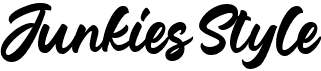 preview image of the Junkies Style font