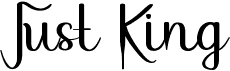 preview image of the Just King font