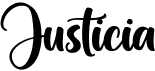 preview image of the Justicia font