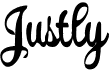 preview image of the Justly font