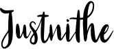 preview image of the Justnithe font