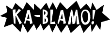 preview image of the Ka-Blamo! font