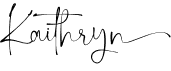 preview image of the Kaithryn font