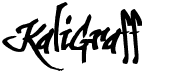 preview image of the KaliGraff font