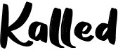preview image of the Kalled font